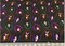 Licensed Rock Back Print Kiss Black Cotton Fabric by the Yard